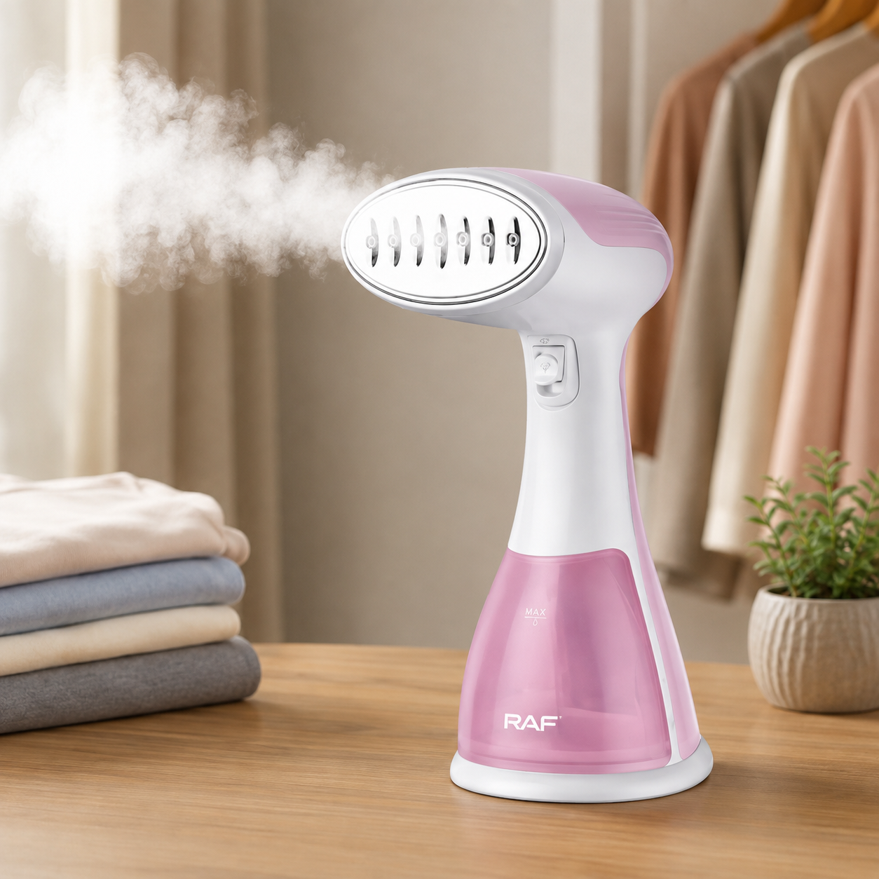 Portable Steam Iron – Handheld Garment Steamer for Quick & Easy Wrinkle Removal